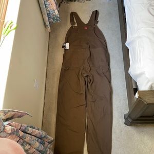 Dickies 32x32 light brown overalls